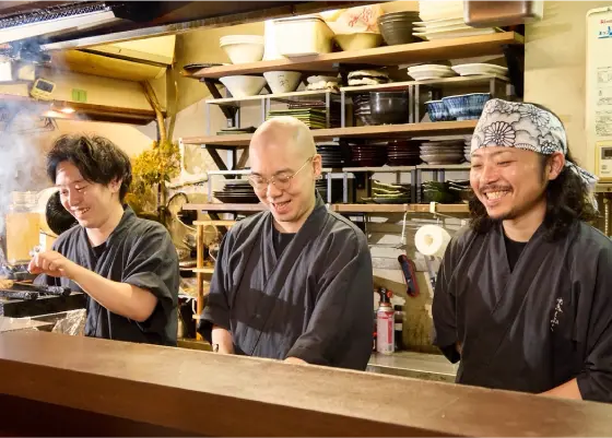 POINT 04 活気ある空間